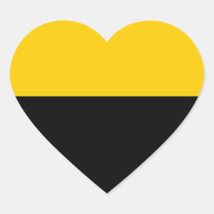 Pegatina En Forma De Corazón Bandera de IJsselstein