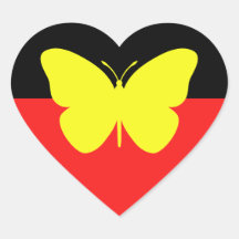 Bandera de la mariposa aborigen