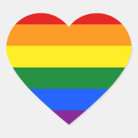 BANDERA DE ORGULLO GAY DE RAINBOW | PEGATINA