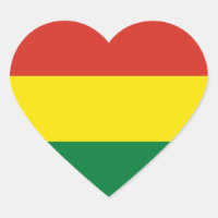 Bandera del Corazón Bolivia/Bolivia (Civil)