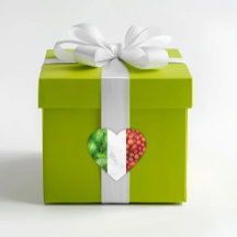 Bandera italiana de mármol blanco y tomate Basil 