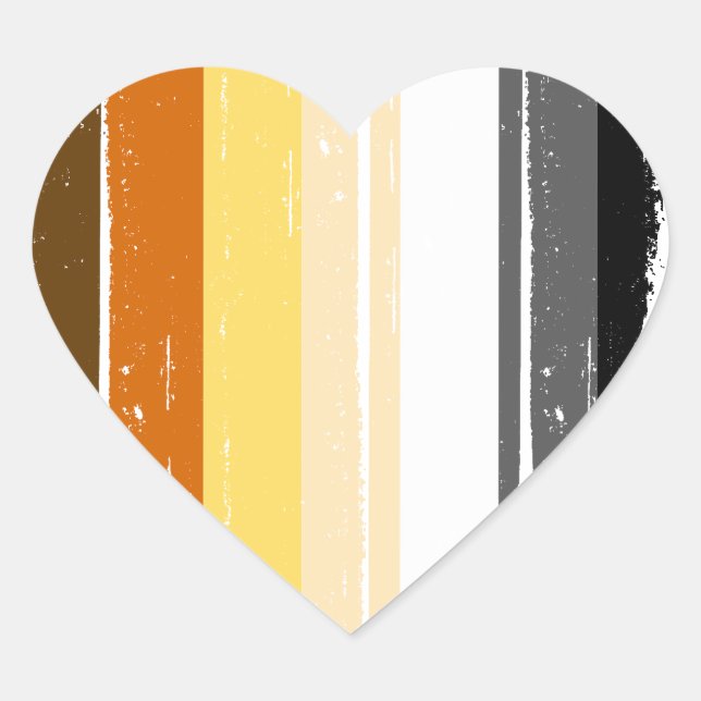 Pegatina En Forma De Corazón BAR DE LA TINTA DEL ORGULLO DEL OSO -.png (Anverso)