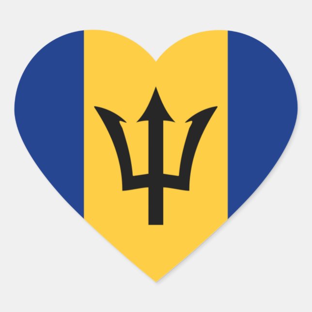 Pegatina En Forma De Corazón barbarie (Anverso)