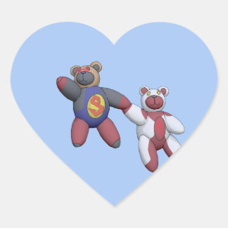 Pegatina En Forma De Corazón BearKon