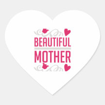 Beautiful Mother Elegant Floral Heart Typography G