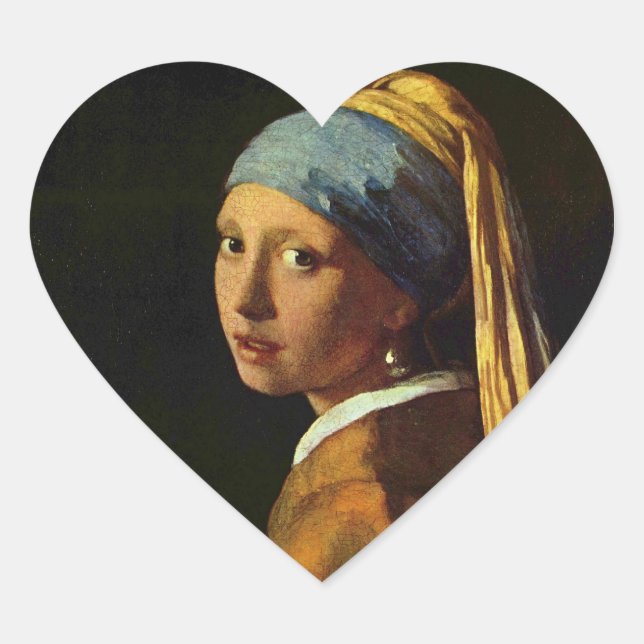 PEGATINA EN FORMA DE CORAZÓN BELLEZA (Anverso)