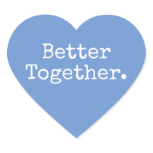 Better Together Love Cornflower Blue