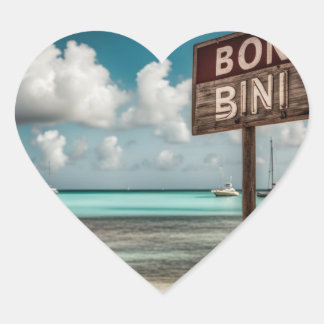 Pegatina En Forma De Corazón bienvenidos