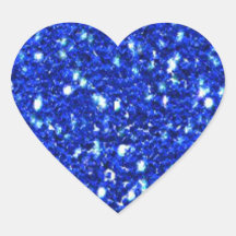 Bonito Royal Blue Sparkly Faux Purpurina Look