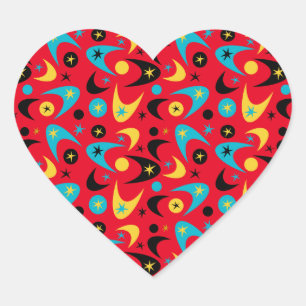 Pegatina En Forma De Corazón Boomerangs
