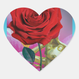 Pegatina En Forma De Corazón BuddhaTodayV3.blu #1 - Stickers de Amor Zen