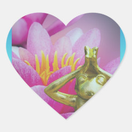 Pegatina En Forma De Corazón BuddhaTodayV3.blu #2 - Stickers de Amor Zen