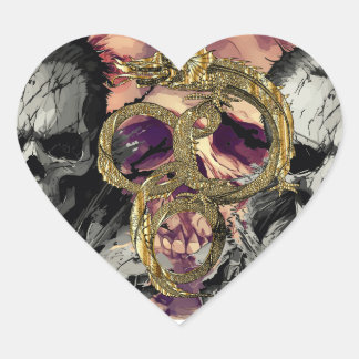 Pegatina En Forma De Corazón buen arte.