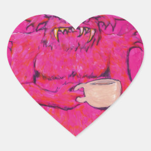 Pegatina En Forma De Corazón ¡Buenos días!