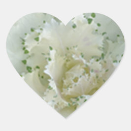 Pegatina En Forma De Corazón Cactus