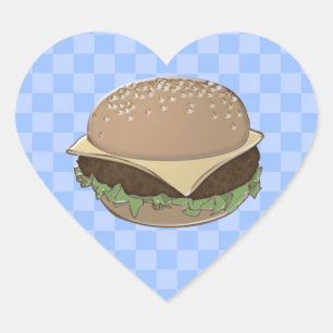 Pegatina En Forma De Corazón caja de almuerzo