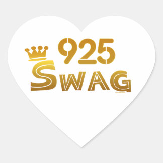 Pegatina En Forma De Corazón California Swag 925