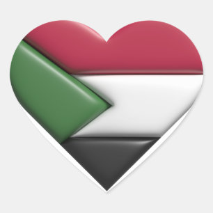 Pegatina En Forma De Corazón Camisas suecas palestinas, Palestina LIBRE, Civil 