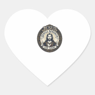 Pegatina En Forma De Corazón Camiseta de Cuidador de Memoria de Jesús Cuidado d