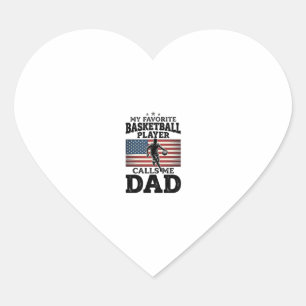 Pegatina En Forma De Corazón Camiseta de grabado vintage patriótica para papá d
