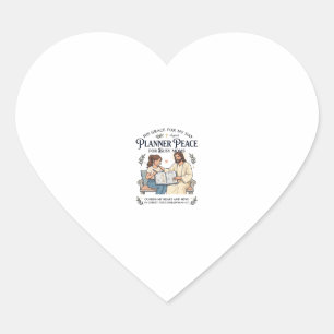 Pegatina En Forma De Corazón Camiseta de planificador de mamá de escuela en cas