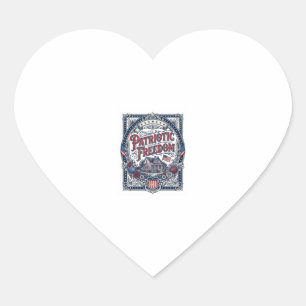Pegatina En Forma De Corazón Camiseta gráfica vectorial de jardín de campo patr