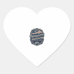 Pegatina En Forma De Corazón Camiseta gráfica vectorial de patrimonio apalachan