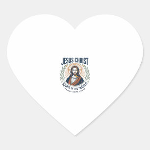 Pegatina En Forma De Corazón Camiseta Valores Femeninos Moda Modesta Jesús Insp