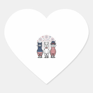 Pegatina En Forma De Corazón Camiseta vectorial vintage de fuegos artificiales 