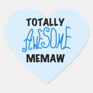Pegatina En Forma De Corazón Camisetas y regalos azules totalmente
