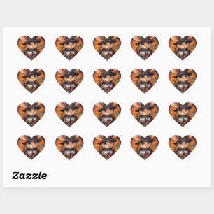 Pegatina En Forma De Corazón Capitán Ratón Popperwaddle de vaporpunk