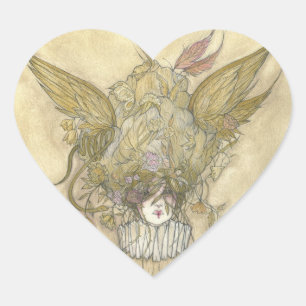 Pegatina En Forma De Corazón Cassandra II - pegatinas