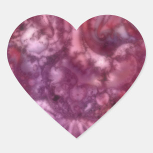 Pegatina En Forma De Corazón Chaos Tie-Dyed Pegatinas