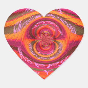 Pegatina En Forma De Corazón Colores Felices Feliz Navidad Año Nuevo Feliz Dise