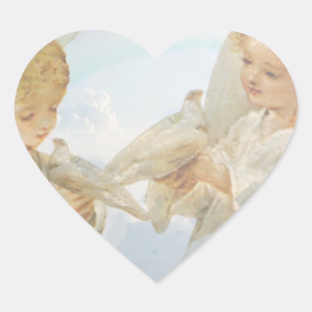 Pegatina En Forma De Corazón Comodidad (Anverso)