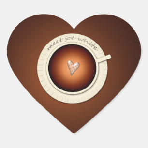 Pegatina En Forma De Corazón conocer joe white