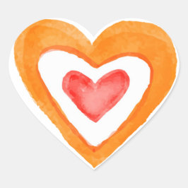 Pegatina En Forma De Corazón Corazón