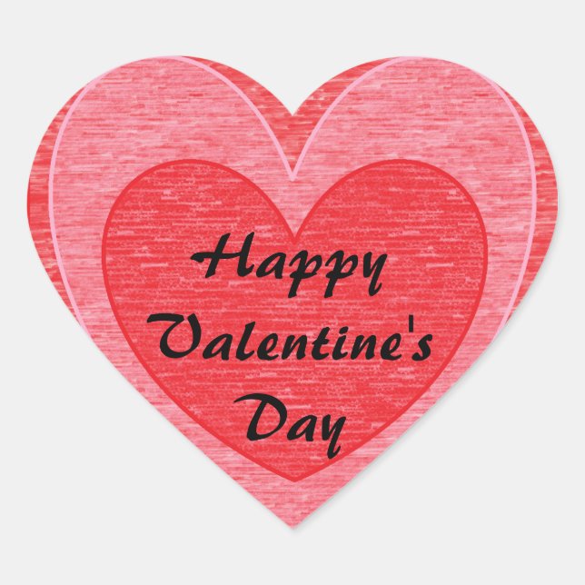 Pegatina En Forma De Corazón Corazón 1 (Anverso)