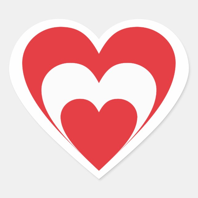 Pegatina En Forma De Corazón Corazón Austria heart Austria (Anverso)