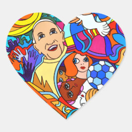 Pegatina En Forma De Corazón Corazón bordador set, brillando o laso