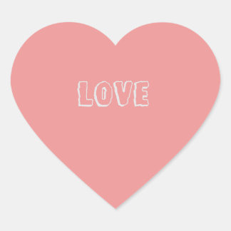Pegatina En Forma De Corazón Corazón de amor