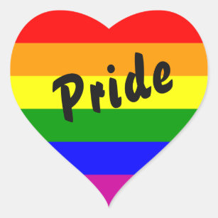 500 Piezas Pegatinas del Orgullo Gay Pegatinas Gay Pegatinas en Forma de Corazónde Colores Etiqueta Engomada del Arco Iris Pegatina en Forma de Corazón para el Apoyo de Gays Bisexuales Transgénero 