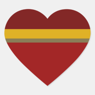 Pegatina En Forma De Corazón Corazón de oro