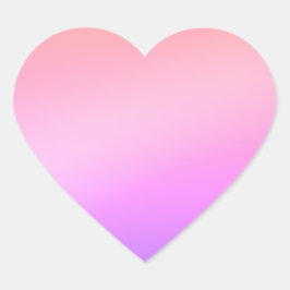 Pegatina En Forma De Corazón corazón rosa