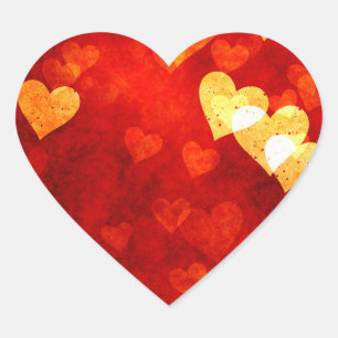 Pegatina En Forma De Corazón Corazones decorativos