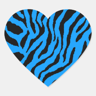 Pegatina En Forma De Corazón Corey Tiger Rayas de Tigre 80s