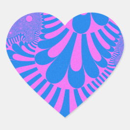 Pegatina En Forma De Corazón Cotton Candy Loop