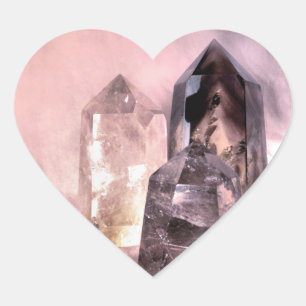 Pegatina En Forma De Corazón Crystal Dreams
