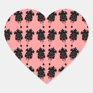 Pegatina En Forma De Corazón Cuckoo Clocks