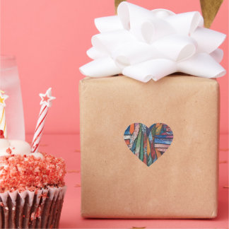 Pegatina En Forma De Corazón Cuello